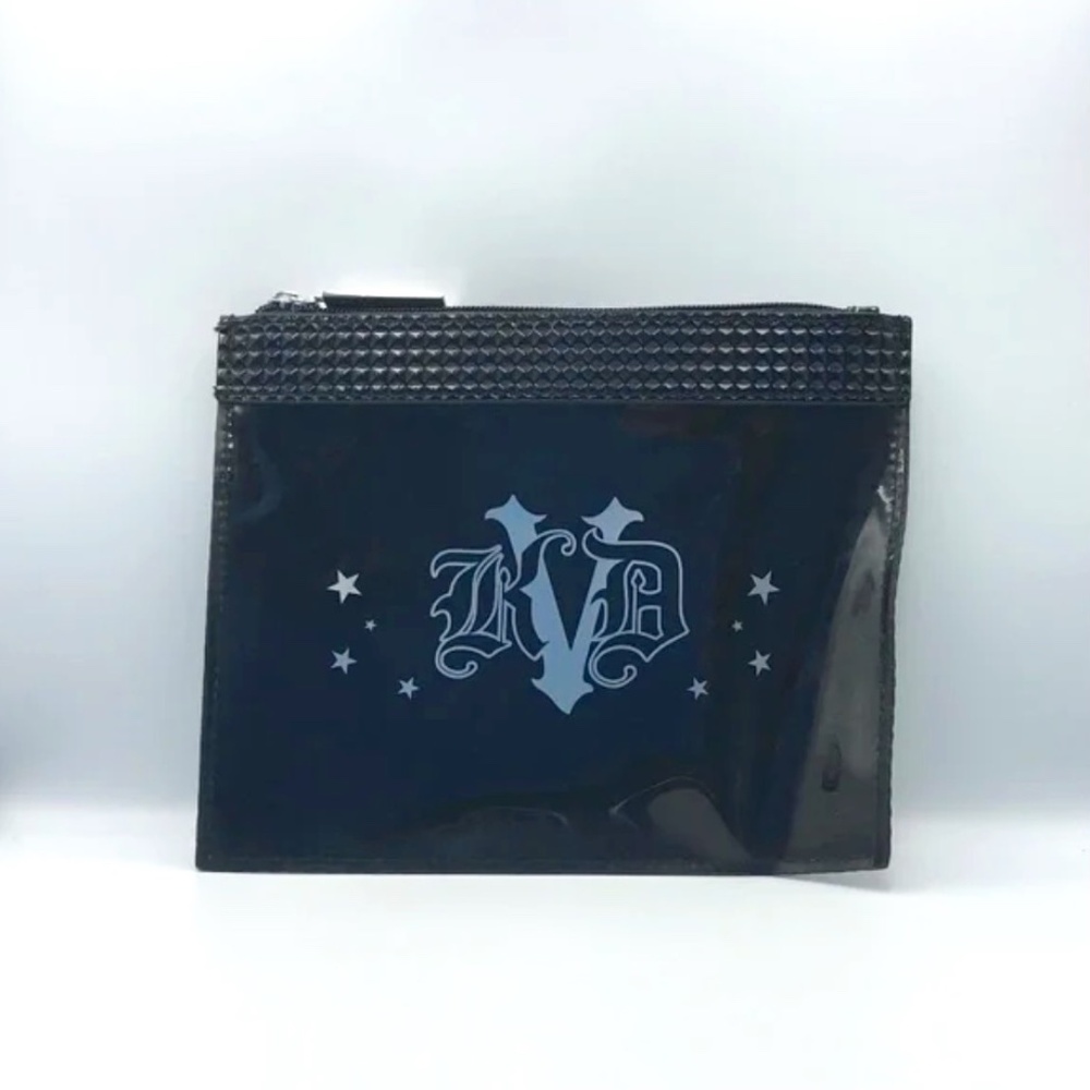 ⭐️Host Pick⭐️ NWT Kat Von D Black, Make Up Bag/Mini Travel Bag With KVD …